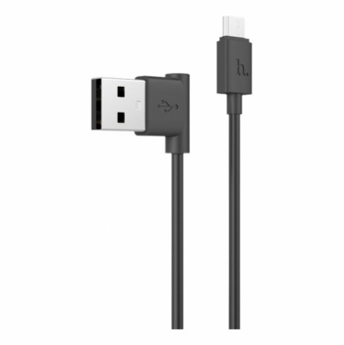 Дата-кабель Hoco UPM10 USB-MicroUSB, 1.2 м (черный)