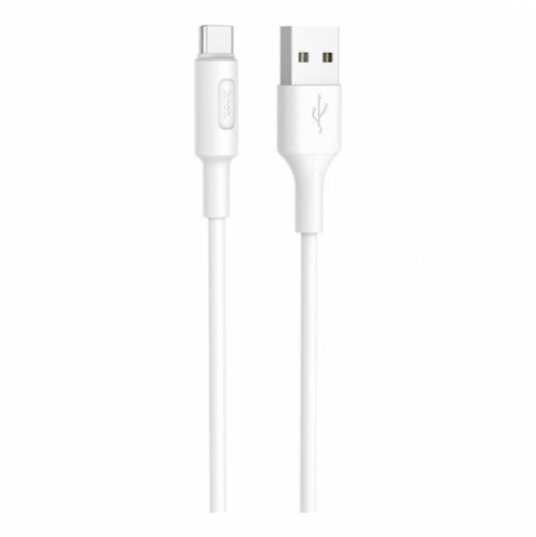 Дата-кабель Hoco X25 USB-Type-C, 1 м (белый)