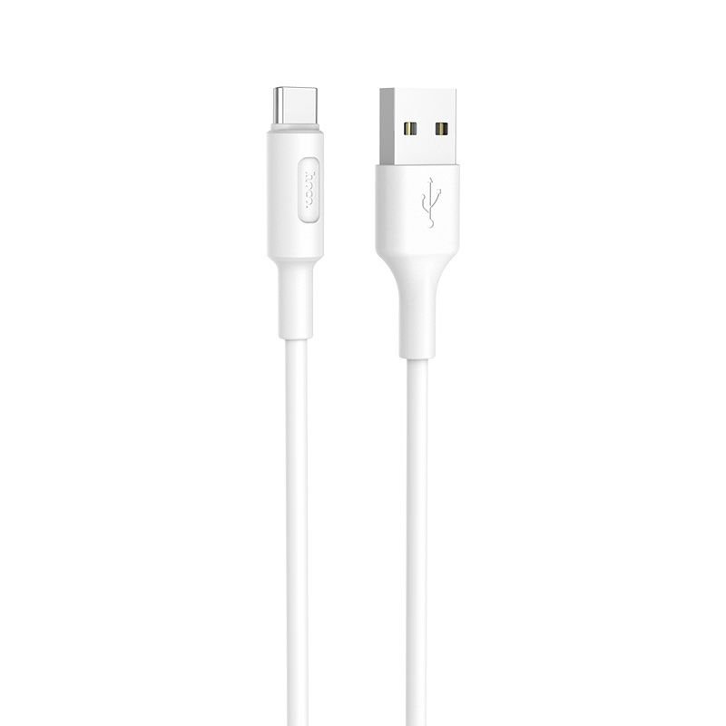 Дата-кабель Hoco X25 USB-Type-C, 1 м, белый