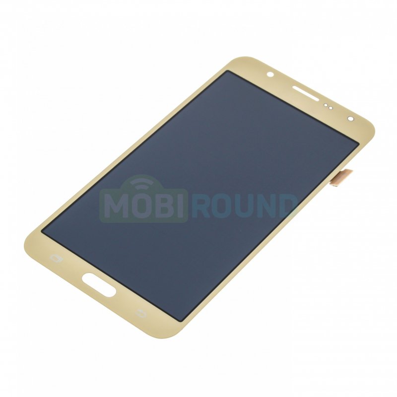 Дисплей для Samsung J700 Galaxy J7 (в сборе с тачскрином) золото, TFT