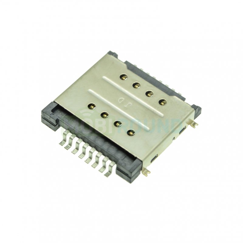 Коннектор сим карты (SIM) для Huawei Ascend Y518