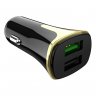 Автомобильное зарядное устройство (АЗУ) Hoco Z31 QC 3.0 (2 USB) + кабель MicroUSB, 3.4 А