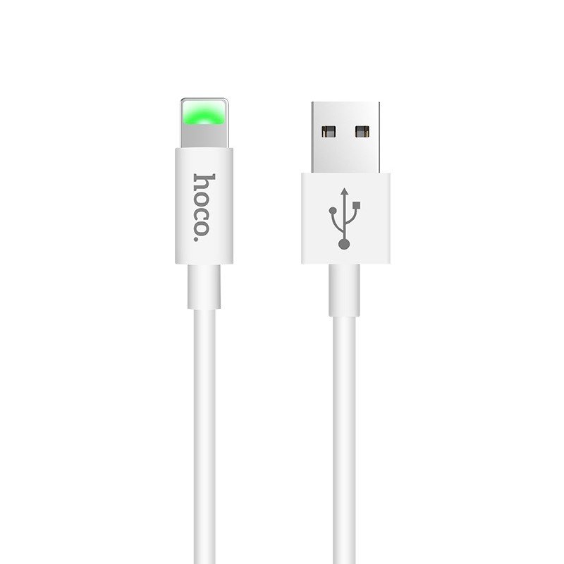 Дата-кабель Hoco X43 USB-Lightning, 1 м, белый