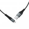 Дата-кабель Hoco X38 USB-MicroUSB (плетеный шнур), 1 м