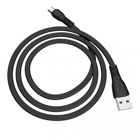 Дата-кабель Hoco X40 USB-MicroUSB, 1 м (черный)