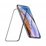 Противоударное стекло 3D Hoco A16 для Apple iPhone XS Max / iPhone 11 Pro Max (полное покрытие / защита от пыли / сеточка на динамик)