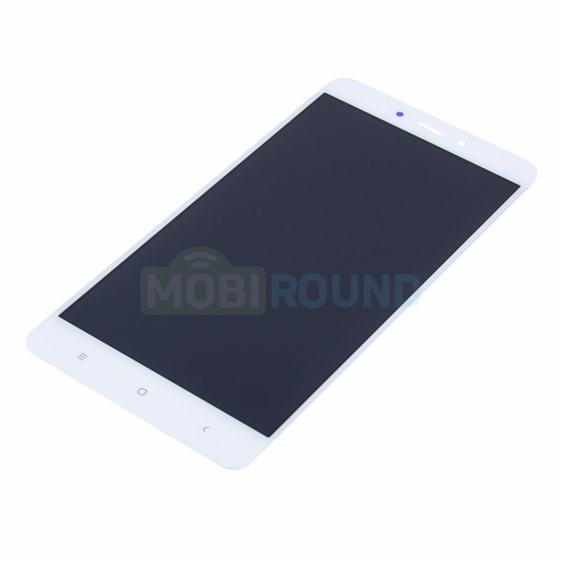 Дисплей для Xiaomi Redmi Note 4 (MediaTek) (в сборе с тачскрином) белый, AAA