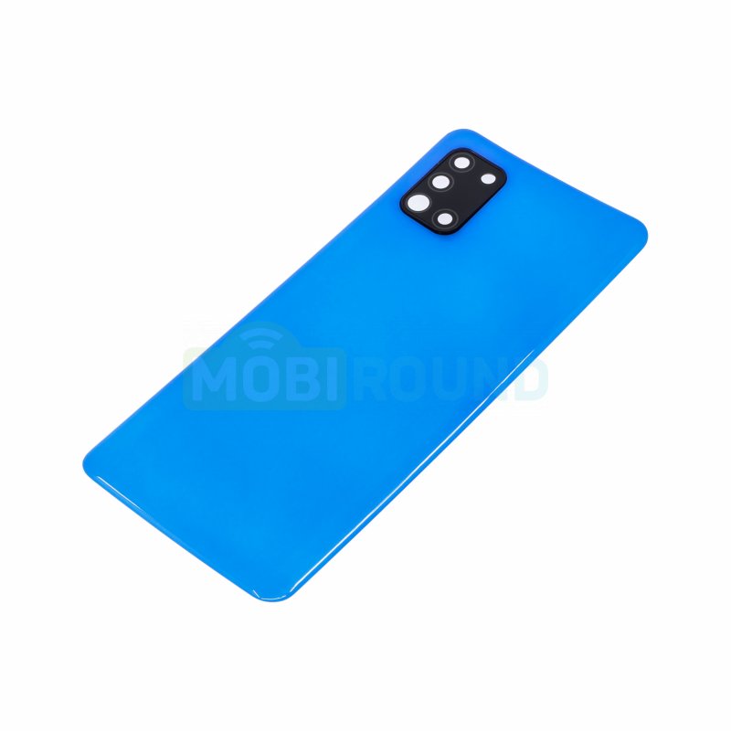 Задняя крышка для Samsung A315 Galaxy A31, синий, AAA