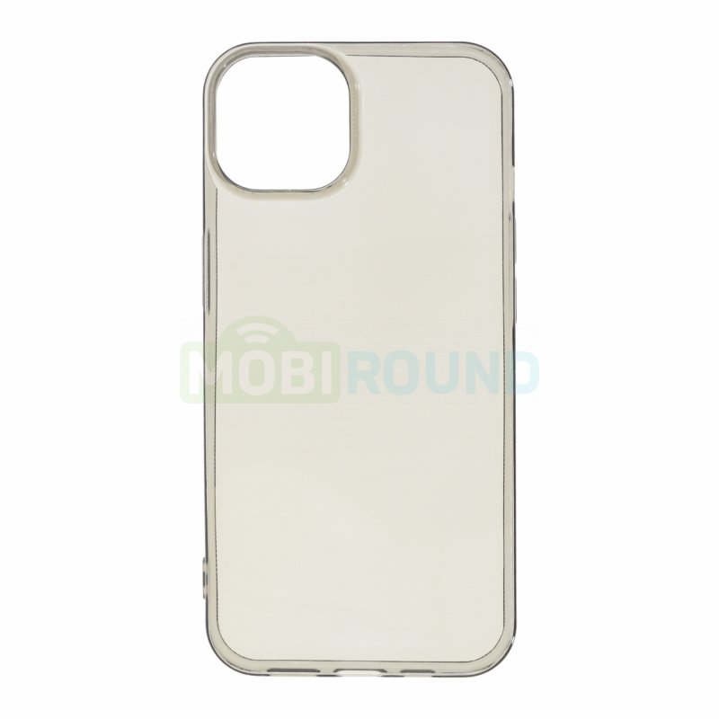 Силиконовый чехол Ultra Slim для Apple iPhone 13, черный
