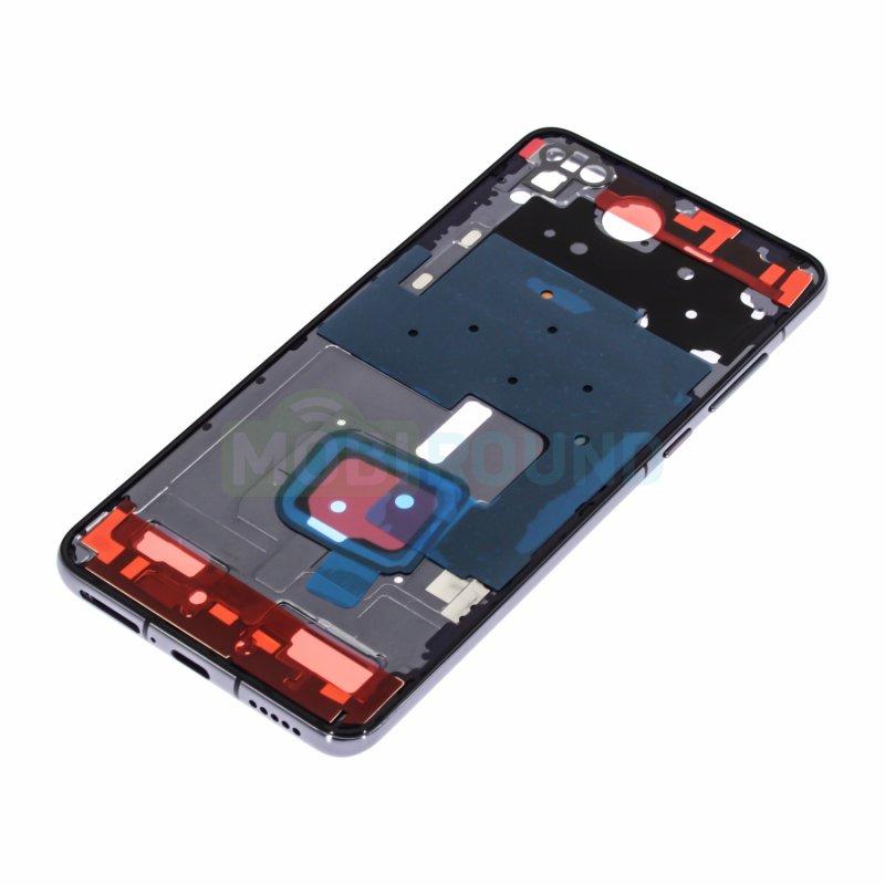 Рамка дисплея для Huawei P40 4G (ANA-NX9) (в сборе) черный
