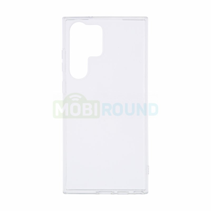 Силиконовый чехол Ultra Slim для Samsung S918 Galaxy S23 Ultra, прозрачный