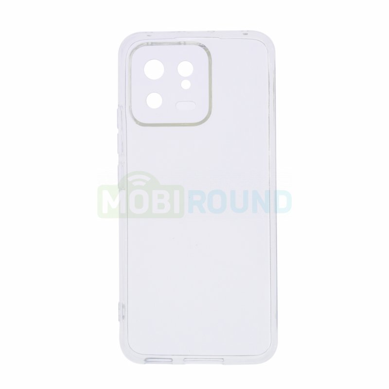 Силиконовый чехол Ultra Slim для Xiaomi 13, прозрачный