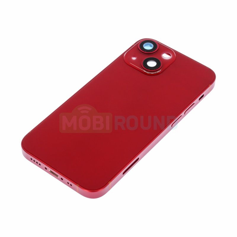 Корпус для Apple iPhone 13 mini, красный, AAA