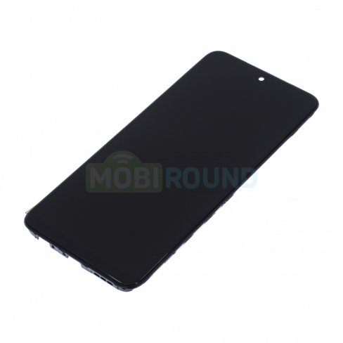 Дисплей для Xiaomi Redmi Note 10 / Redmi Note 10S (в сборе с тачскрином) в рамке (черный, аналог)