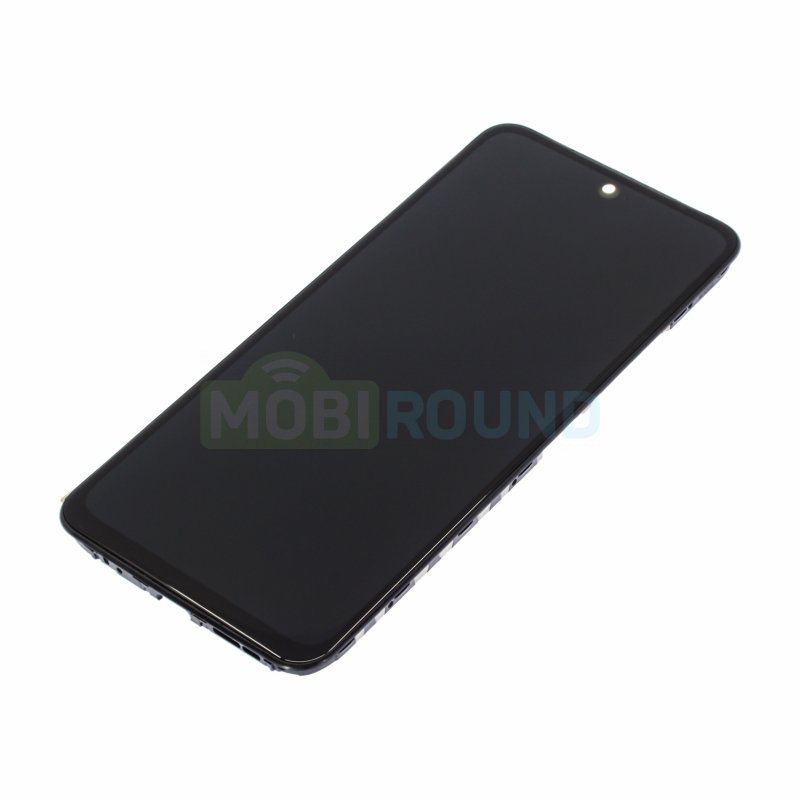 Дисплей для Xiaomi Redmi Note 11S 4G (в сборе с тачскрином) в рамке, черный, TFT