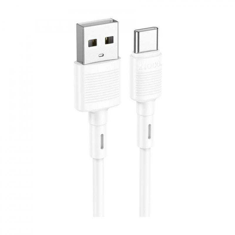 Дата-кабель Hoco X83 USB-Type-C, 1 м, белый