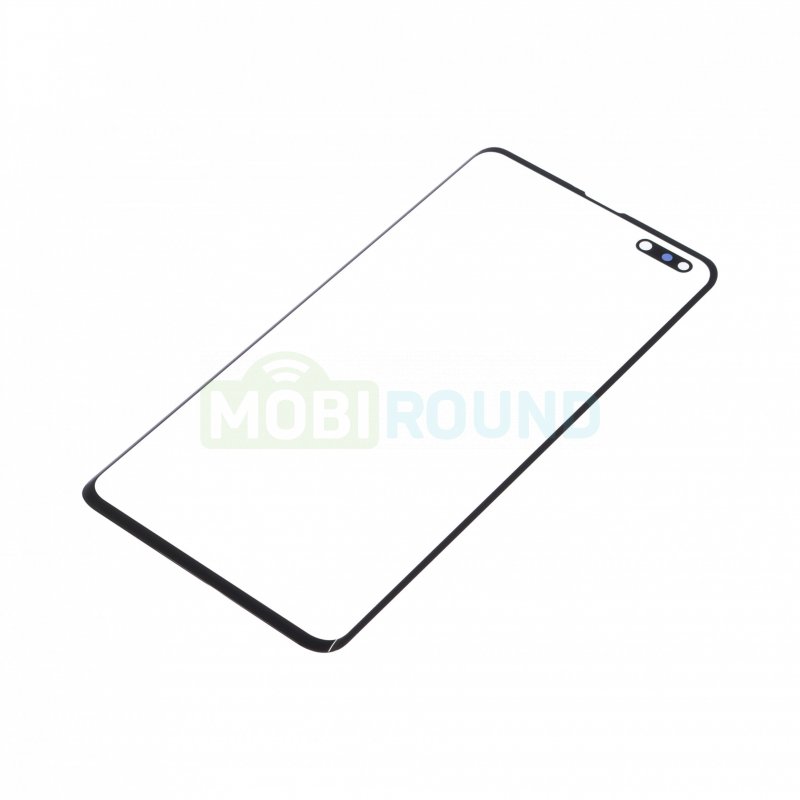 Стекло модуля + OCA для Samsung G977 Galaxy S10 5G, черный, AAA