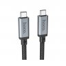 Дата-кабель Hoco US05 Type-C-Type-C (100 Вт) USB 4.0, 1 м