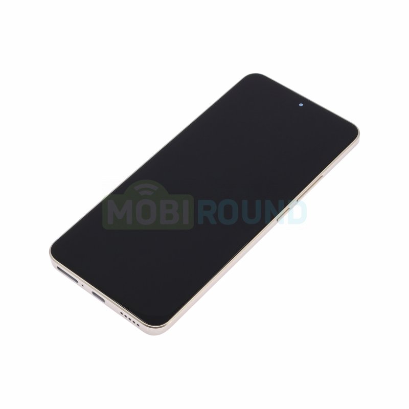Дисплей для Xiaomi 13T 5G / 13T Pro 5G (в сборе с тачскрином) в рамке, золото, 100%