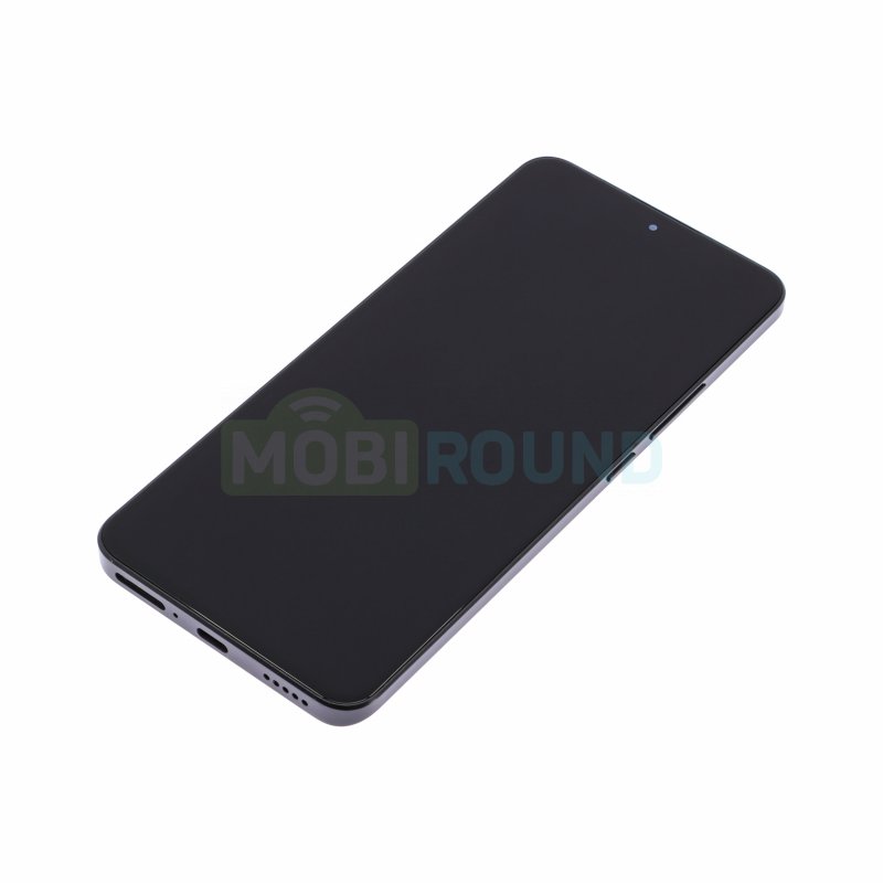 Дисплей для Xiaomi 13T 5G / 13T Pro 5G (в сборе с тачскрином) в рамке, черный, 100%