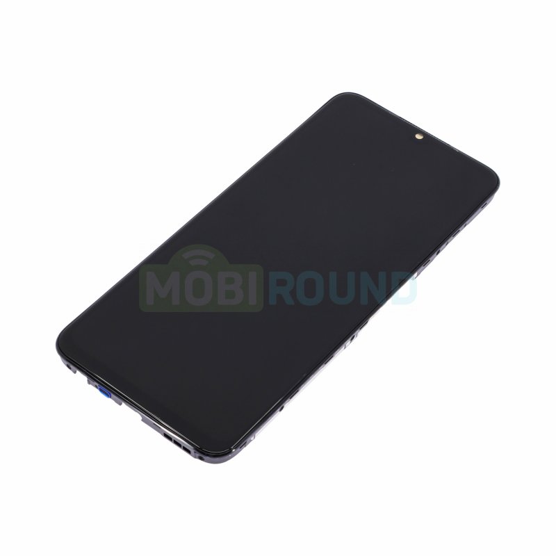 Дисплей для OPPO A58 5G (в сборе с тачскрином) в рамке, черный