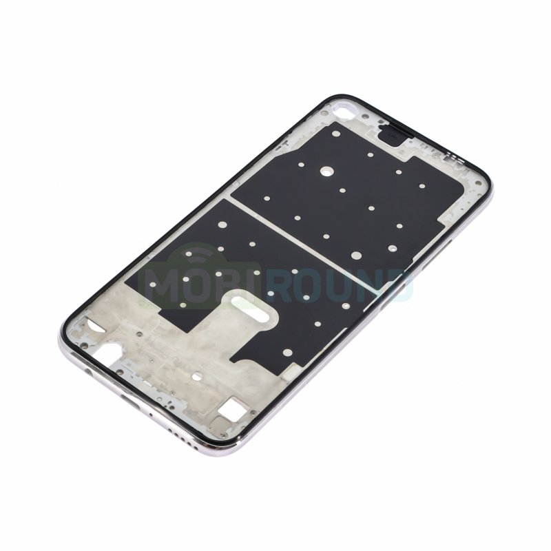 Рамка дисплея для Huawei P40 Lite 4G (JNY-LX1) (в сборе) серебро