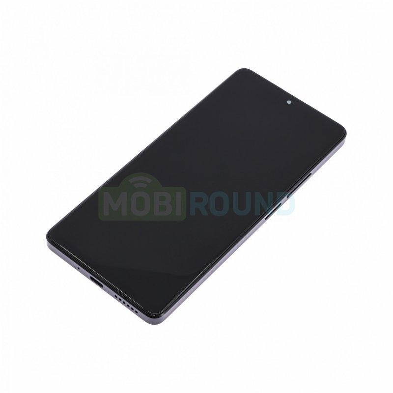 Дисплей для Xiaomi Redmi Note 13 5G (в сборе с тачскрином) в рамке, черный, AA