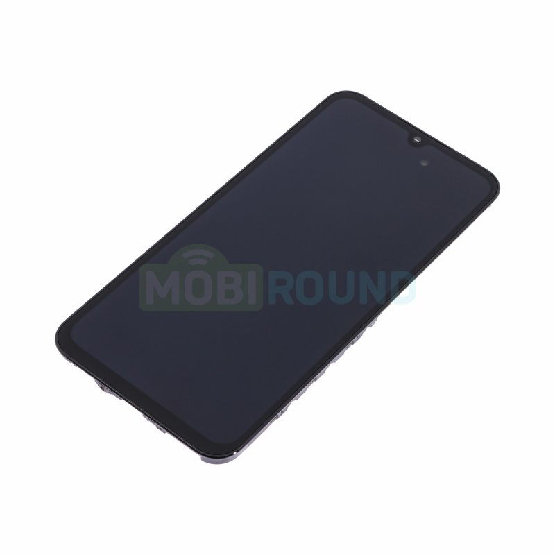 Дисплей для Samsung A155 Galaxy A15 4G / A156 Galaxy A15 5G (в сборе с тачскрином) в рамке, черный, 100%