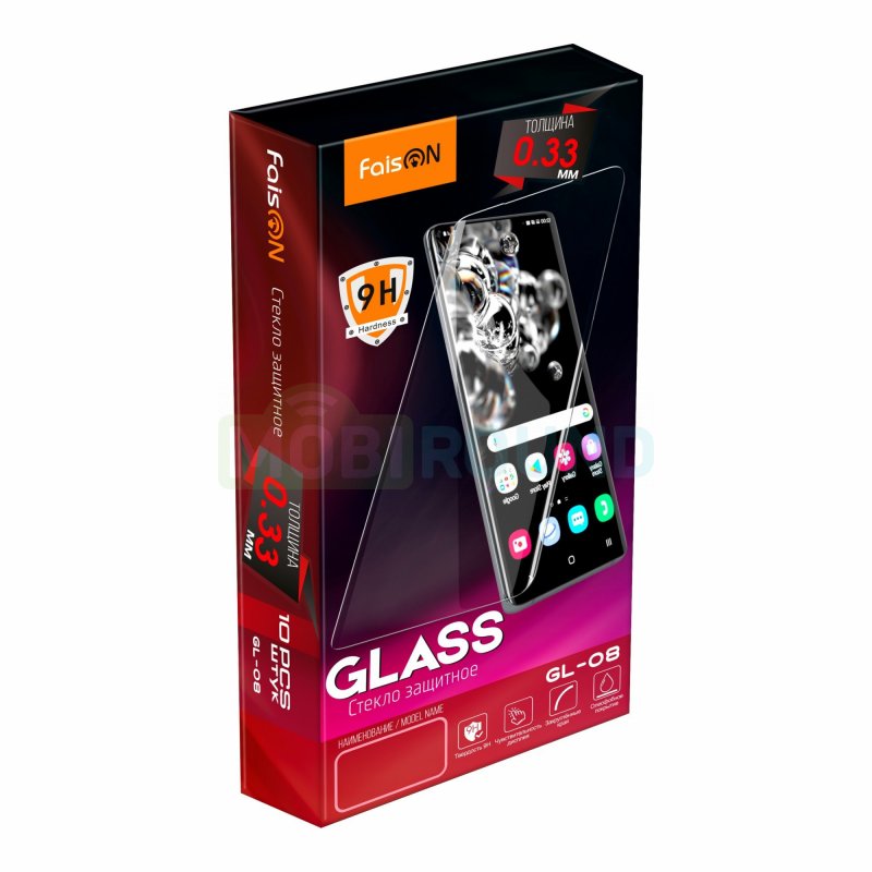 Противоударное стекло FaisON GL-08 для Apple iPhone 15 Pro