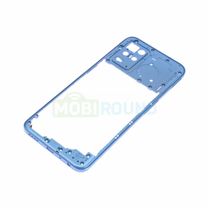 Средняя часть корпуса для Realme 8 5G, синий