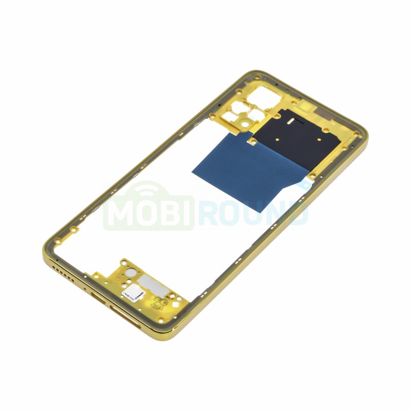 Средняя часть корпуса для POCO X4 Pro 5G, желтый