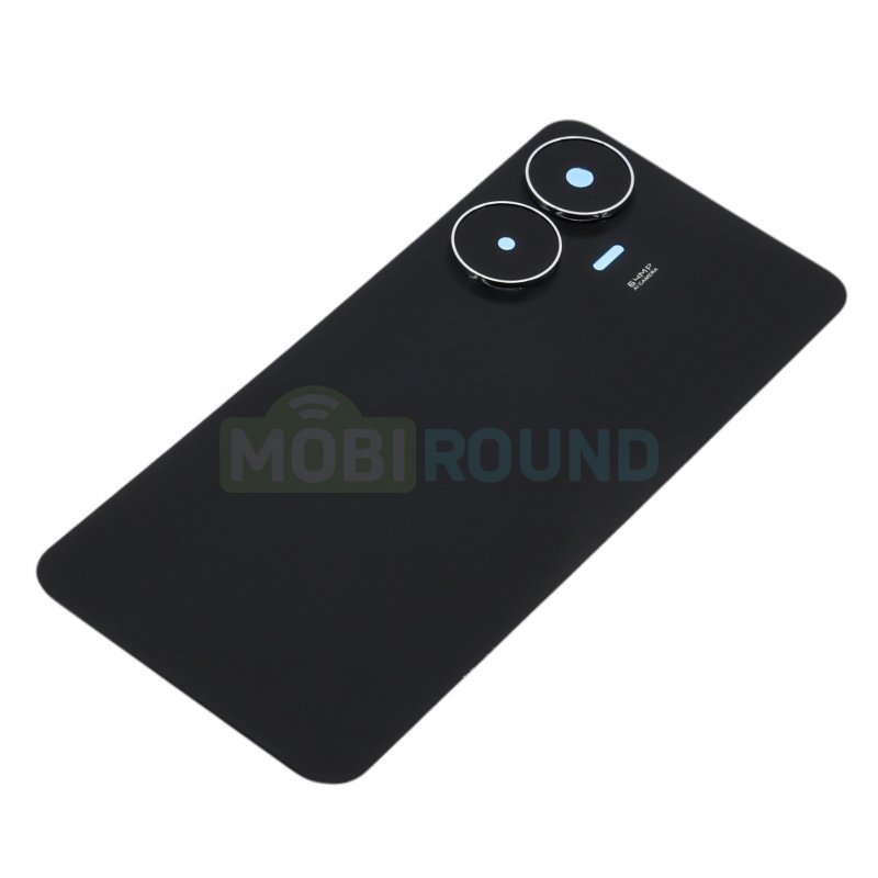 Задняя крышка для Realme C55, черный, AAA