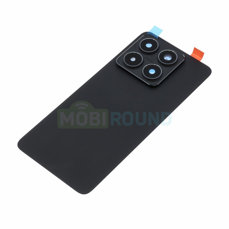 Задняя крышка для Xiaomi 14T 5G, черный, AAA