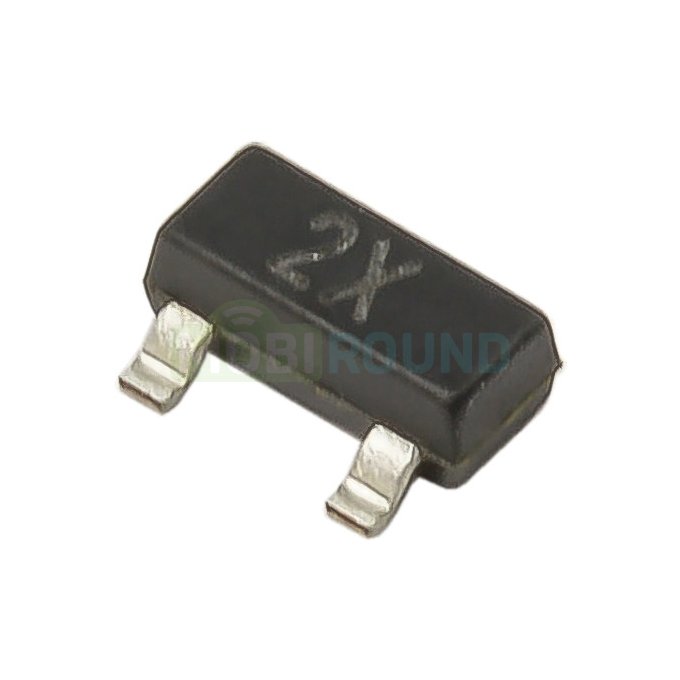 Биполярный транзистор NPN 40 В/0.6 А (MMBT4401LT1G (SOT-23))