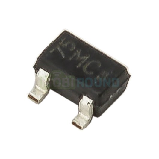 Биполярный транзистор INFINEON NPN 15 В/0.035 А 1 ГГц (BFS17W (SOT-23))