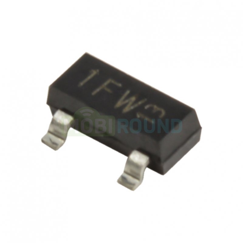Биполярный транзистор Nexperia NPN 45 В/0.1 А (BC847B (SOT-23))
