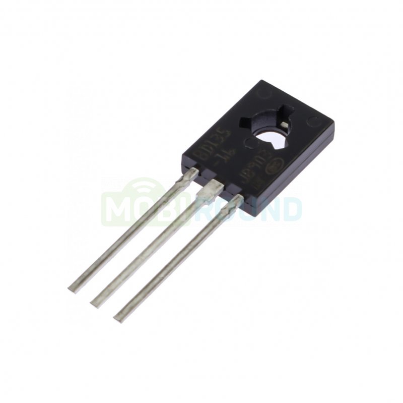 Биполярный транзистор STM NPN 45 В/1.5 А (BD135-16 (TO-126))