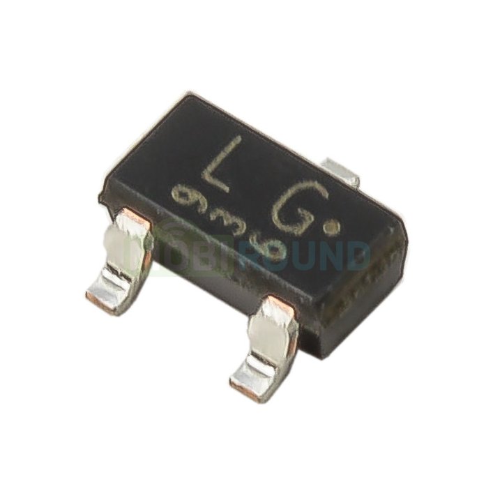 Биполярный транзистор TOSHIBA NPN 40 В/0.15 А (2SC2712-GR (SOT-23))