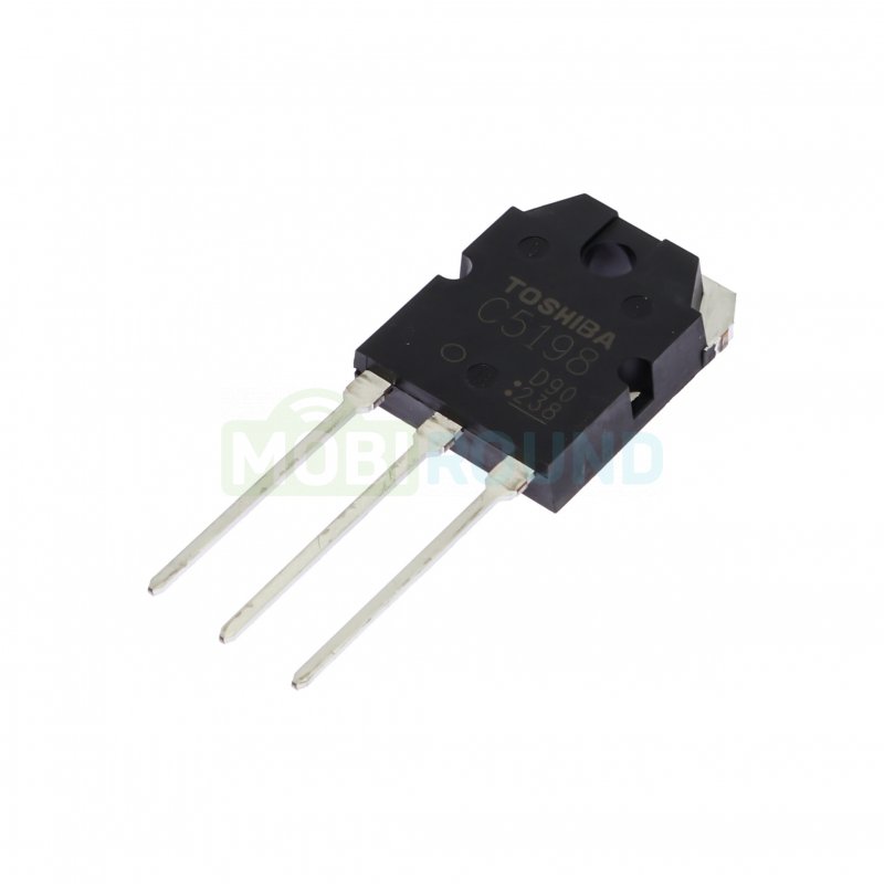Биполярный транзистор TOSHIBA NPN 140 В/10 А (2SC5198-O [S1,E,S] (TO-3P))