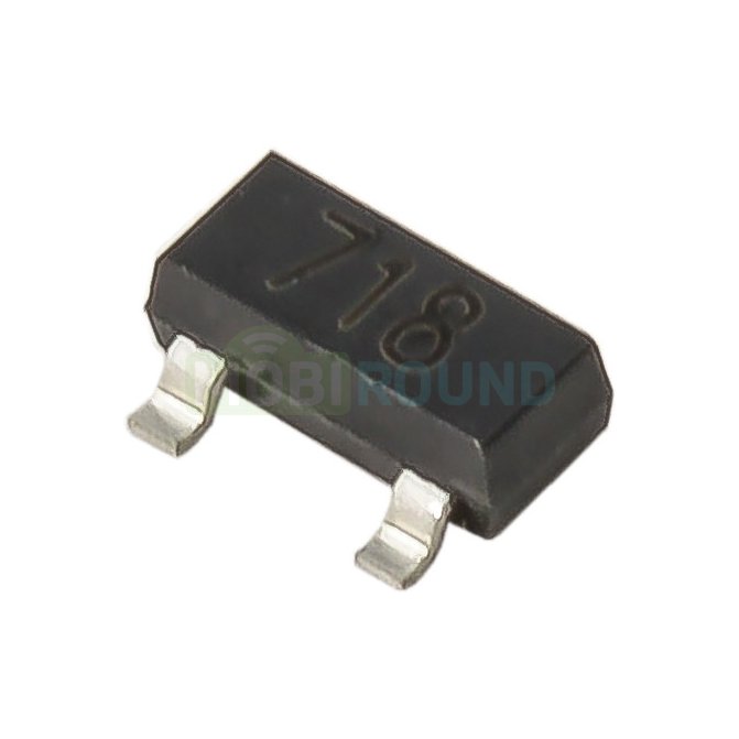 Биполярный транзистор DIODES PNP 20 В/1.5 А (FMMT718TA (SOT-23))