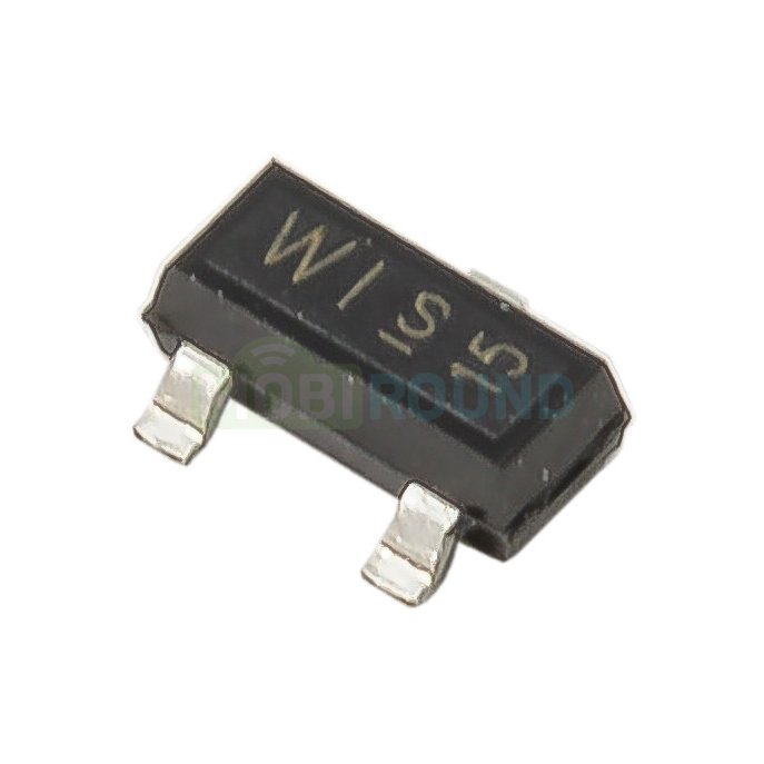 Биполярный транзистор INFINEON PNP 50 В/0.1 А (BCR158E6327HTSA1 (SOT-23))