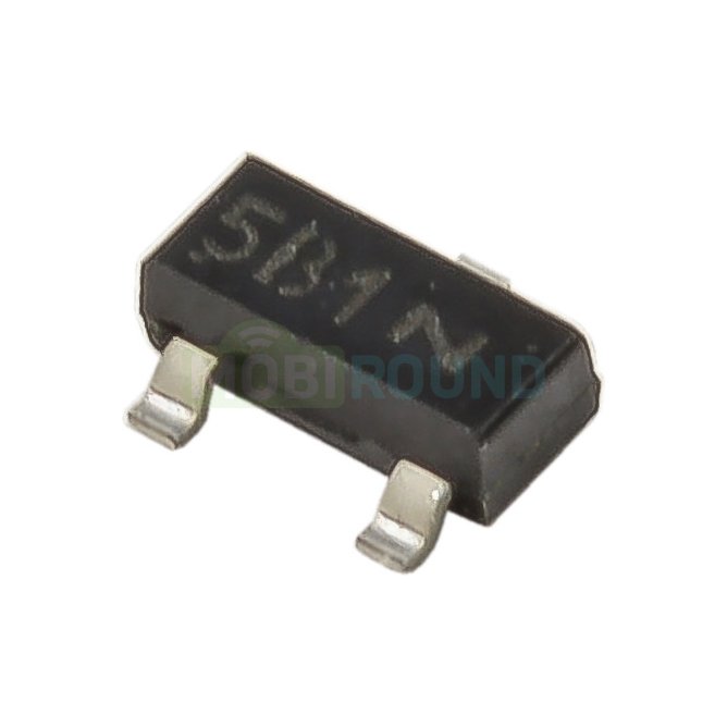 Биполярный транзистор ONS PNP 45 В/0.5 А (BC807 (SOT-23))