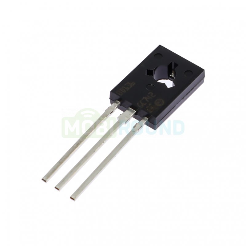Биполярный транзистор STM PNP 45 В/1.5 А (BD136 (TO-126))