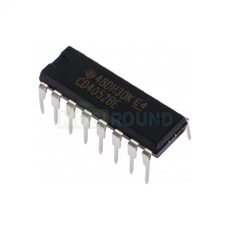 Аналоговый мультиплексор TI (CD4052BE (DIP-16))