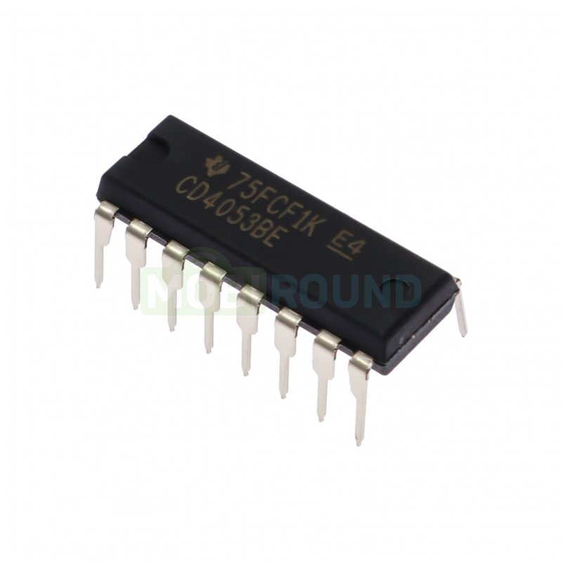 Аналоговый мультиплексор TI (CD4053BE (DIP-16))