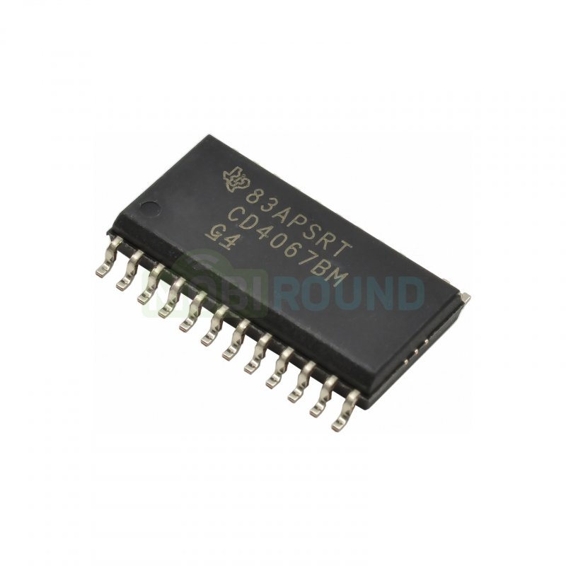 Аналоговый мультиплексор TI (CD4067BM (SO-24))