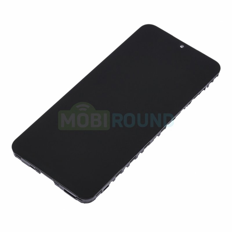 Дисплей для Samsung A165 Galaxy A16 4G (в сборе с тачскрином) в рамке, черный, AA