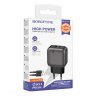 Сетевое зарядное устройство (СЗУ) Borofone BAS55A (USB/Type-C) + кабель Type-C-Lightning, 3 А