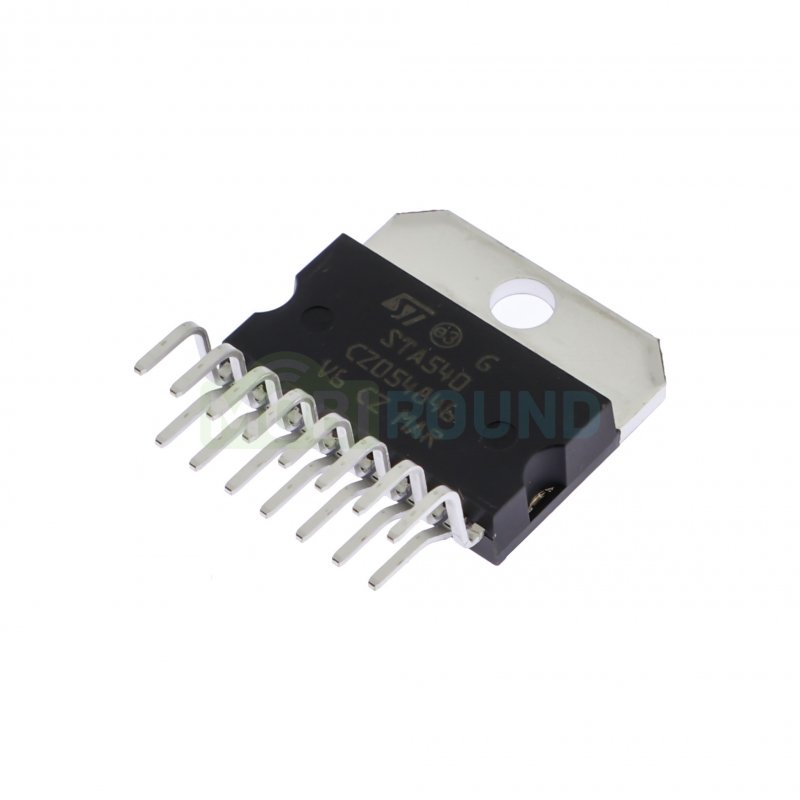 УНЧ STM 4x13 Вт (STA540 (Multiwatt-15))