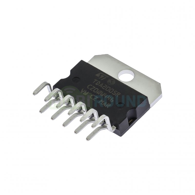 УНЧ STM 2x10 20 Вт (TDA2005R (Multiwatt-11))